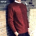 Mùa thu và mùa đông vòng cổ áo len dày lên sinh viên Hàn Quốc phiên bản của xu hướng vẫn là người đàn ông áo len mùa đông đẹp trai áo len