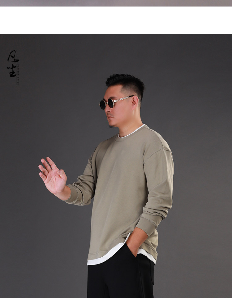 Осенние штаны, свободный прямой крой, большой размер 