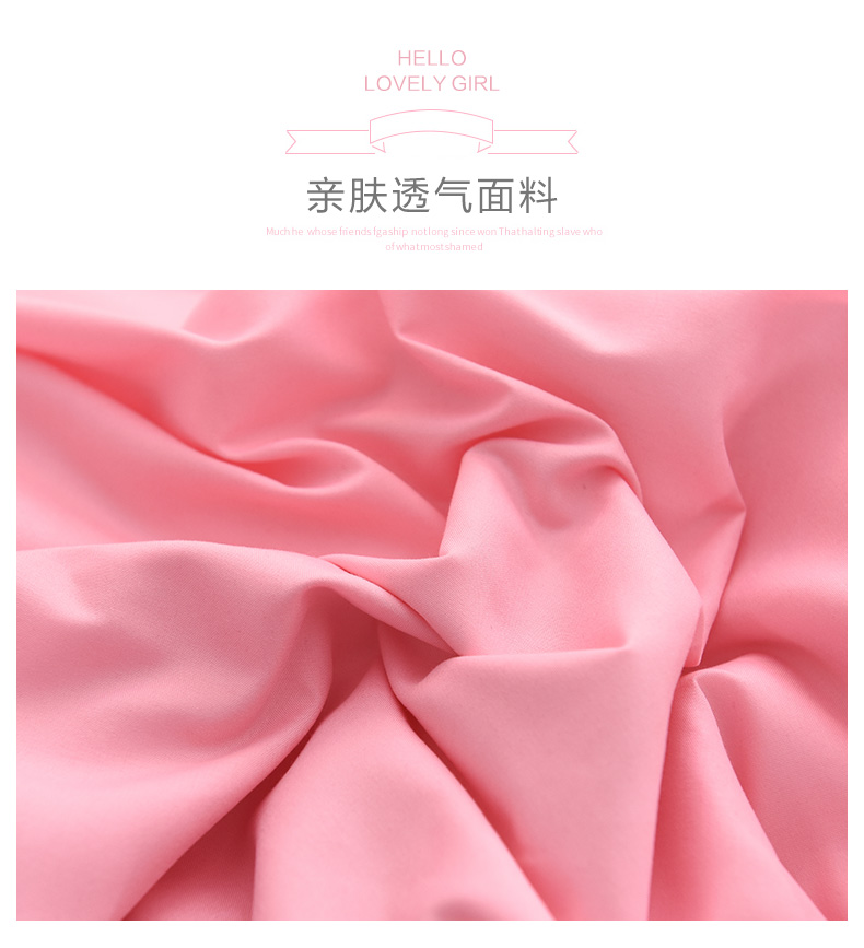 giường bedspread váy một gia đình bốn công chúa Hàn Quốc ren gió gia đình lanh bốn với thuần đỏ chăn giường 1.8m mô hình phụ nữ - Váy Petti drap giường có viền