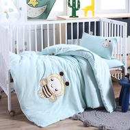 Nhập học vào bộ đồ giường, chăn mền mẫu giáo, ba mảnh bông bé sơ sinh bao gồm, giấc ngủ ngắn của trẻ em, sáu bộ bông