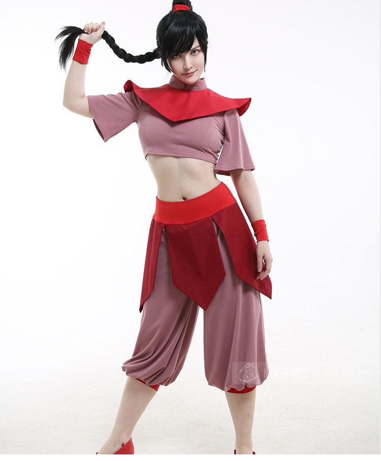 Avatar The Last Airbender Ty Lee Pink Cosplay Costume