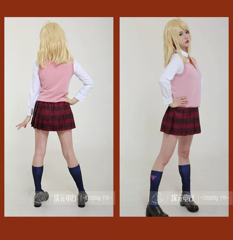 Постановка костюма школьной формы учащегося DANGANRONPA Borch Pills Breaking V3 Чисонг Фэн Фэн COS