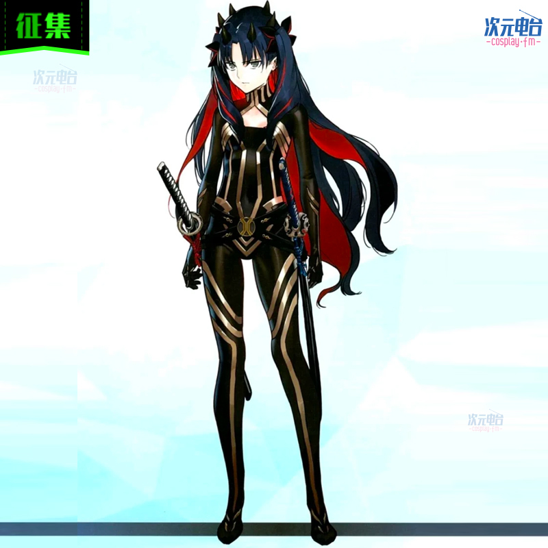 Collecting Orders for Dimension Radio Fgo Space Ishtar Cosplay Game Anime Bodysuit One-Piece Clothing for Women