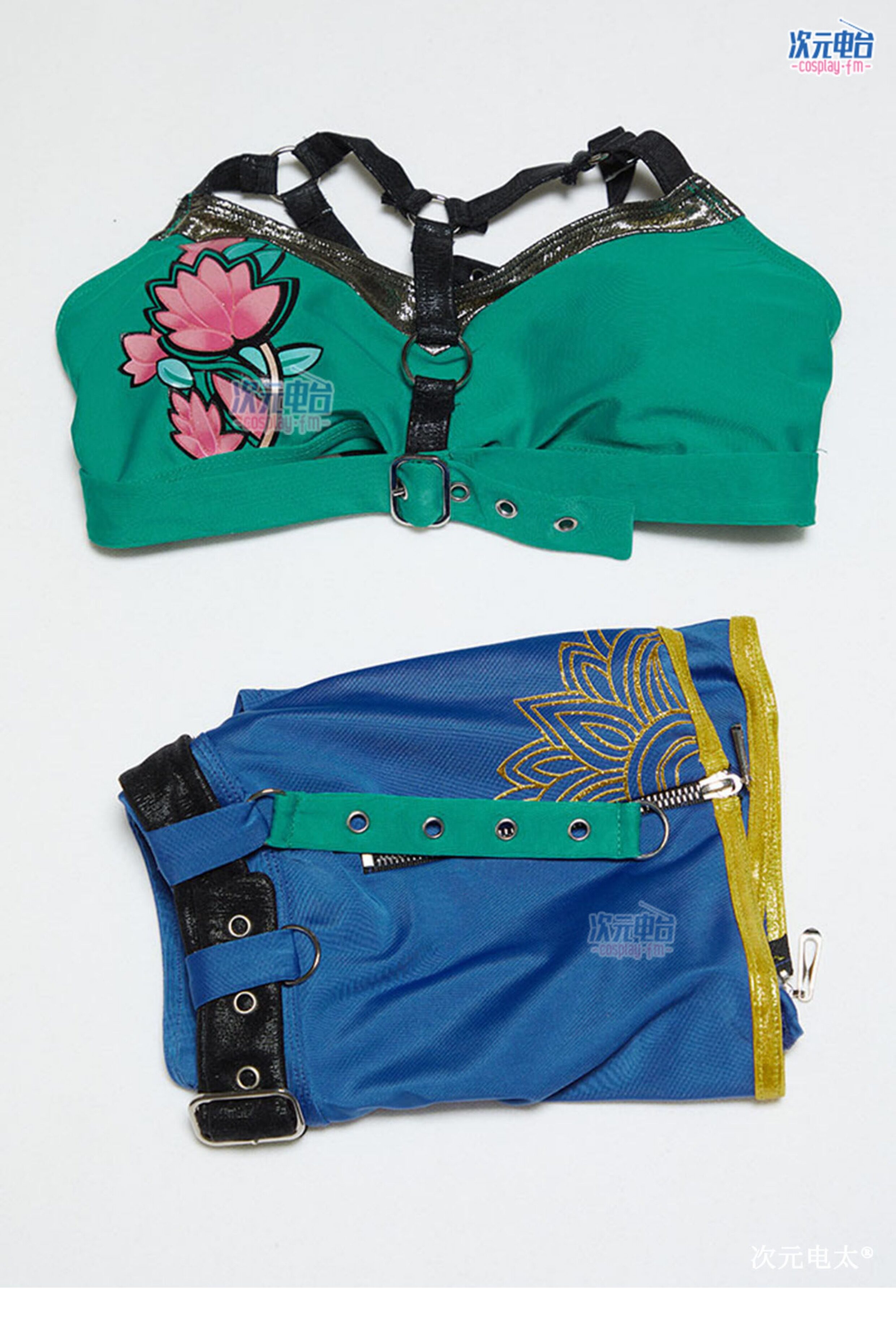 K-Pop Demon Hunters Zoey Green Cosplay Costume