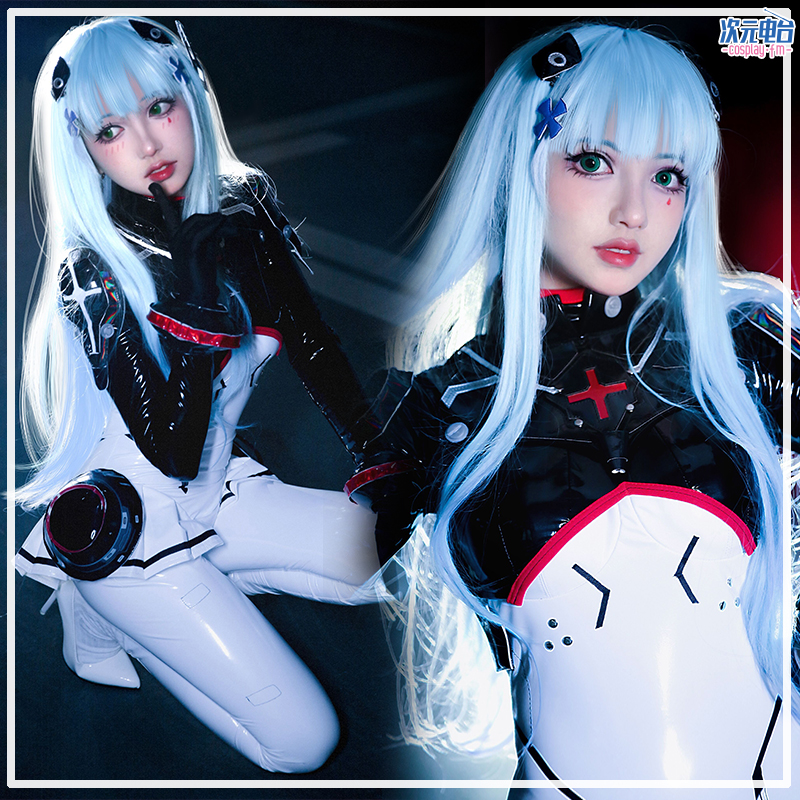 少女前线cos HK416子夜福音cosplay紧身连体衣套装游戏动漫女c服-淘宝网