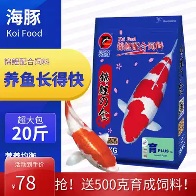 Dolphin, koi fish feed, Kitaro, double-bred, fish food, color, increase, no water