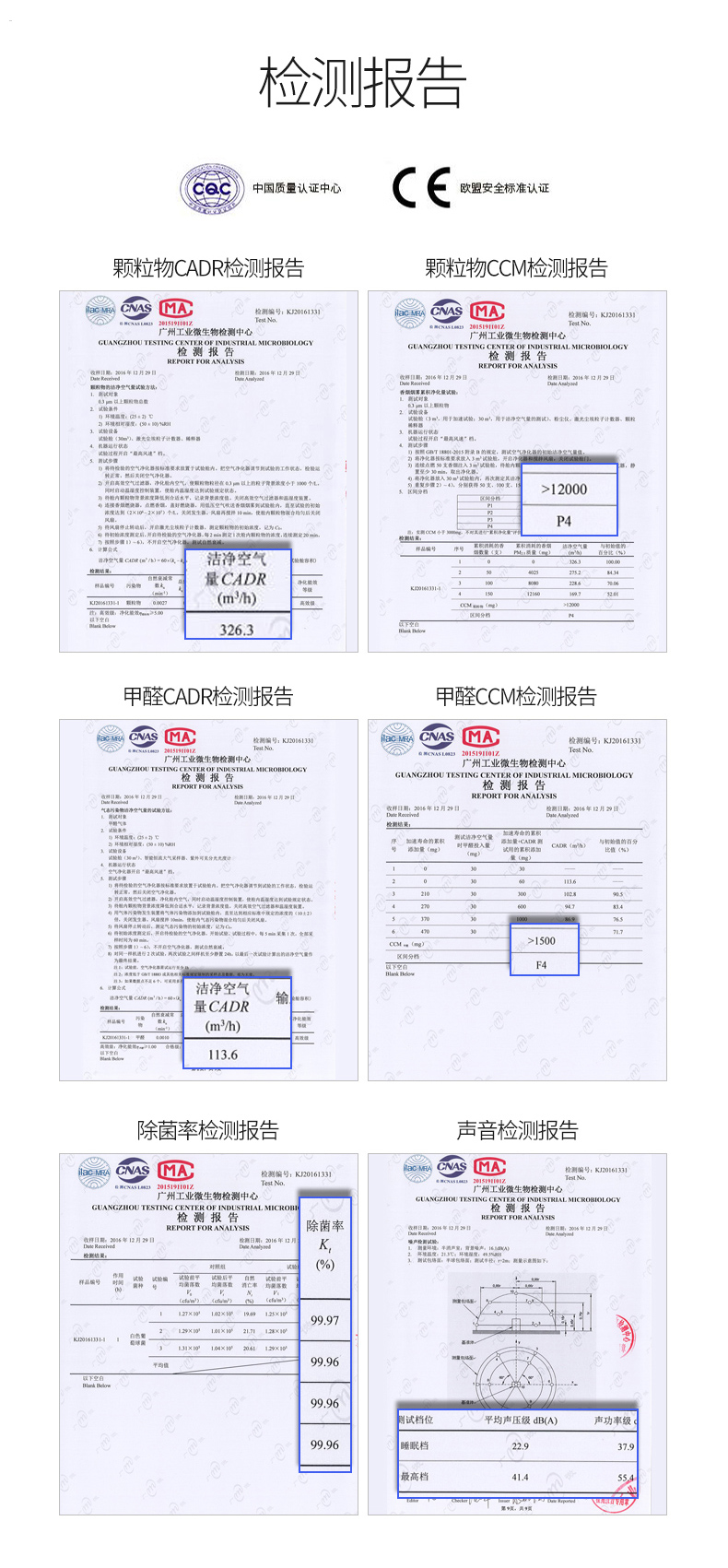 TCL空气净化器家用 除甲醛雾霾 PM2.5 负离子 TKJ312F-A101