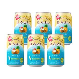 三得利和乐怡预调鸡尾酒350mL*6罐