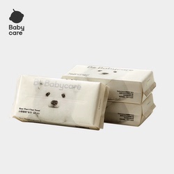 babycare小熊洗脸巾60抽3包