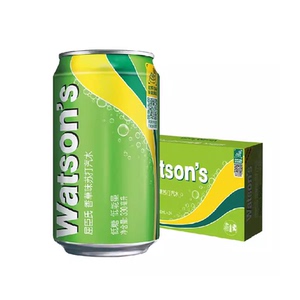 屈臣氏香草味苏打水330ml*24罐