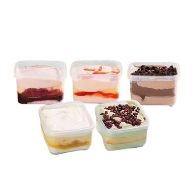 奶油罐子蛋糕动物奶油千层慕斯