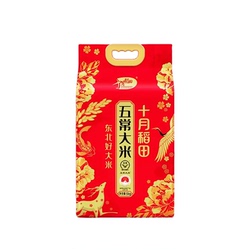 十月稻田大米五常香米5kg