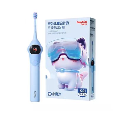 舒客宝贝K2大屏防蛀儿童电动牙刷
