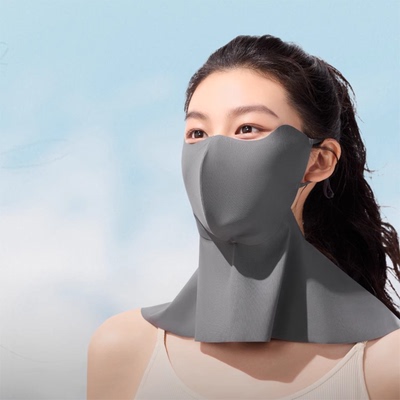 蕉下轻凉防晒面罩女3D立体显脸小