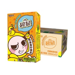 屈臣氏碧泉鸭屎香柠檬茶饮料250ml*12