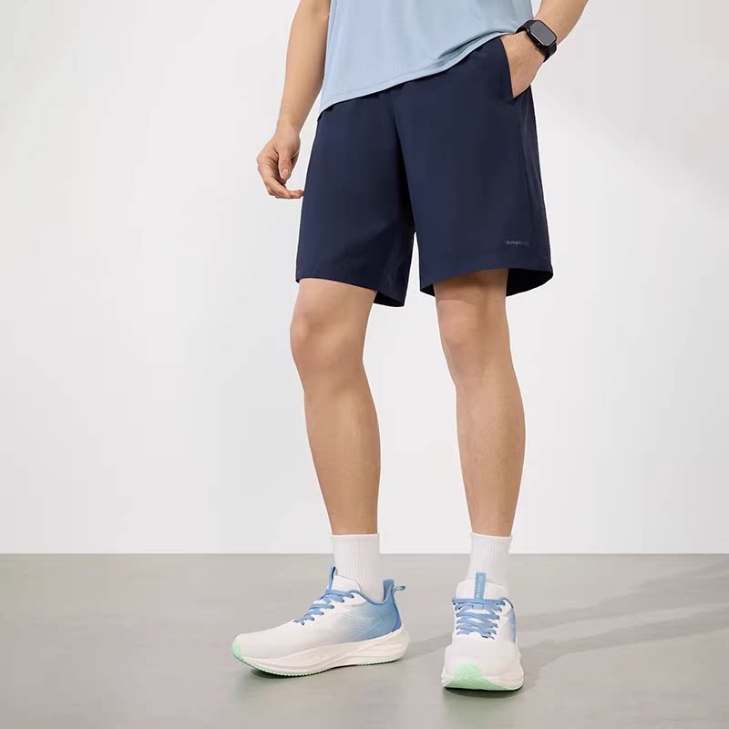 361男士梭织五分裤2026春夏新款简约舒适休闲裤健身透气薄款裤子