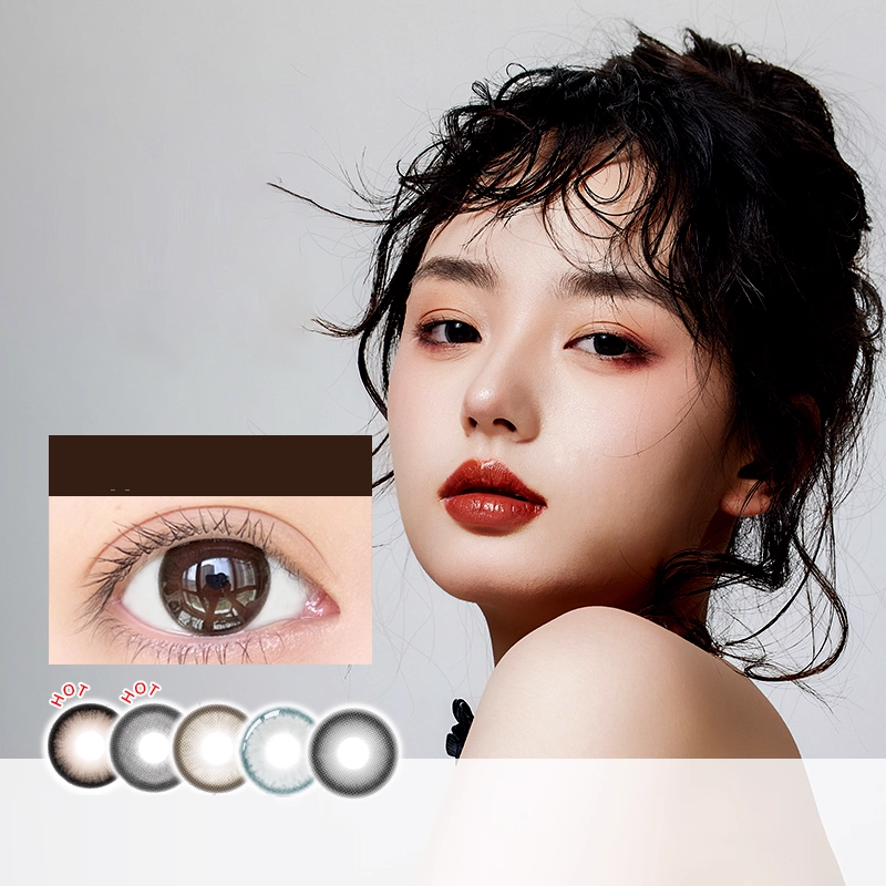 实瞳seed拉芙芮幻樱美瞳半年抛大小直径1片装隐形眼镜官方旗舰店