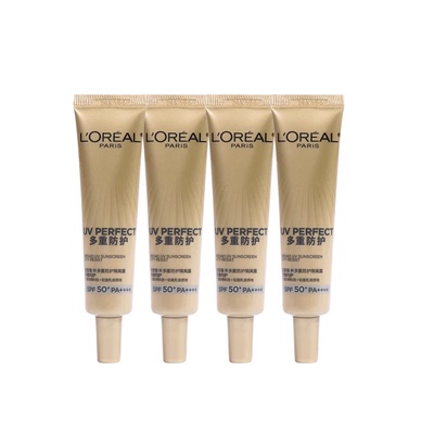 欧莱雅50倍防晒小金管共7.5mlX4支