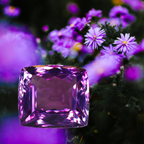 Natural Brazilian Amethyst Bare Stone 10 ctDIY Custom 18K Inlaid ring Stud Earrings pendant bracelet ZSJ02X