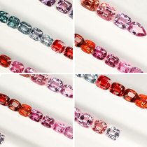 Jincai jewelry natural valley spinel red pink orange metal gray color gem bare stone custom inlaid JJS04