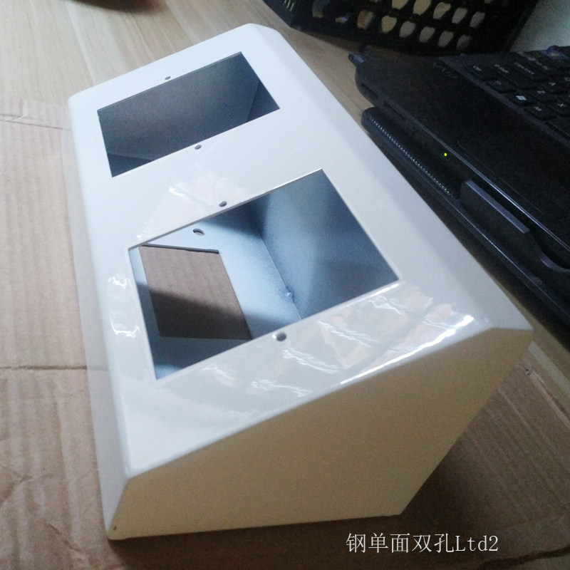 Special Price Power Socket Laboratory Experimental Bench Socket Triangle Bottom Case Bevel Socket Steel Island Style Trunking