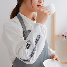 2双厨房防污护袖学生袖头工作袖套