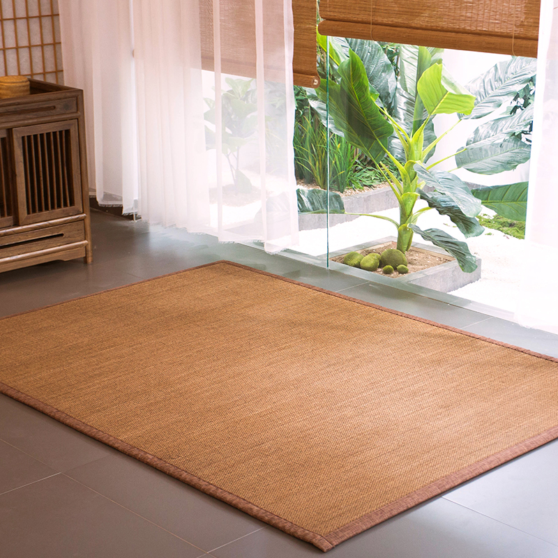 Le Pu custom tatami mat Japanese bamboo carpet full of balcony bay window mat mat mat Balcony mat