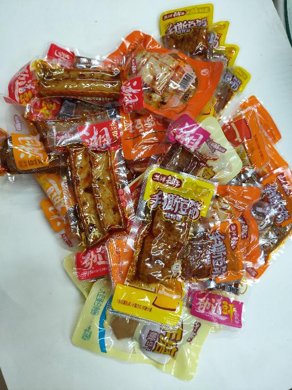 Yanjinpuzi Dried Tofu Fish Tofu Strong Flavor Shredded Dried Tofu Multi-flavored Scattered Independent Small Bags