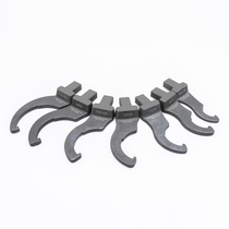 Taiwan imported C- type hook torque wrench head ER Chuck torque torque torque clamping force test Replaceable Head