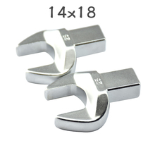 Taiwan imported 14 * 18mm torque torque open verbal wrench head 13-70mm Replaceable Head