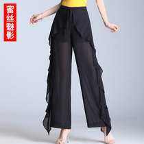 Straight Drum Pants Woman Summer High Waist Pituitary Pants PANTS 2022 NEW THIN SECTION CASUAL LOOSE BLACK SNOWSPUN PANTS