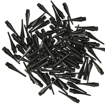 Soft electronic dart head replacement dart head black soft model 50 pieces per pack 2BA interface commonly used dart accessories