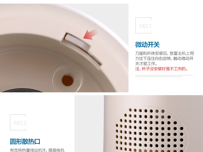 máy xay sinh tố toshiba Midea / Midea WBL2501B Máy trộn tời Máy trộn gia dụng Máy ép nước ép Máy ép trái cây - Máy ép trái cây may ep trai cay