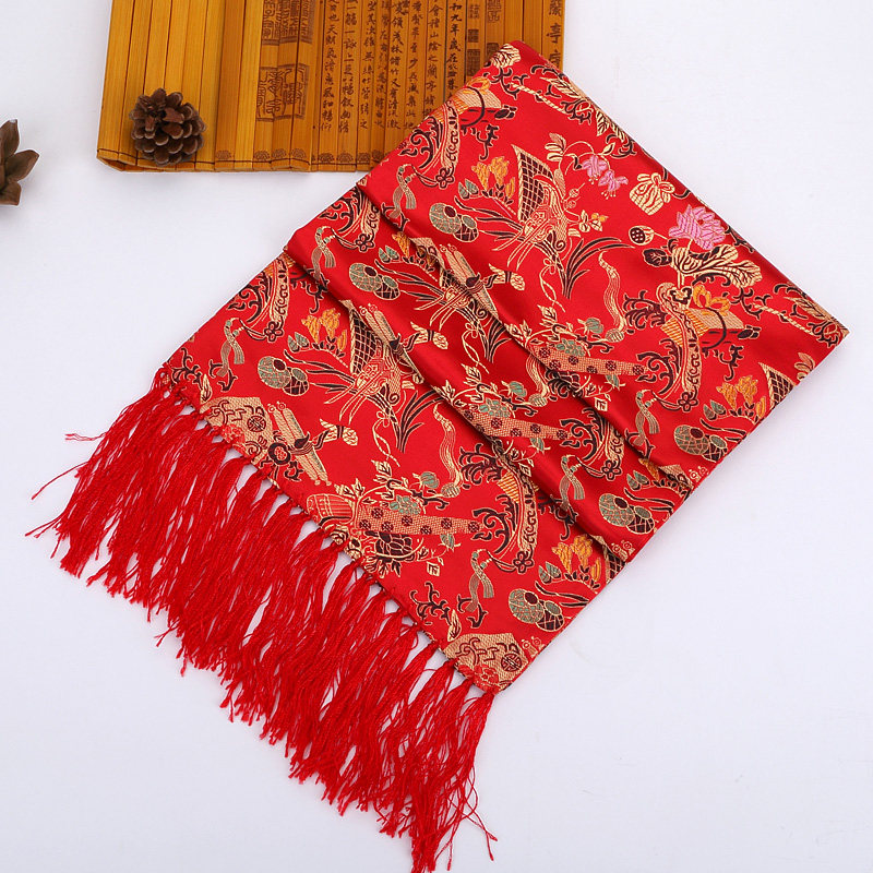 Dianzhuo Nanjing Yunjin China Yunjin Scarf Chinese Specialty Domestic Gifts Chinese Style Gifts for Foreigners