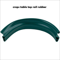 Rubber track 1 piece 50 feet Craps Table Top Rail Ruber