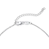 周生生 Платиновое ожерелье, цепочка для друга, официальный продукт, платина 950 пробы