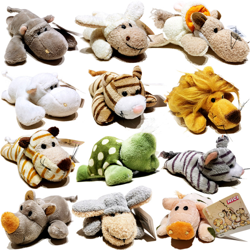 Cartoon animal creative 3d three-dimensional plush doll Refrigerator sticker magnet magnet magnet magnet post-it note Home accessories