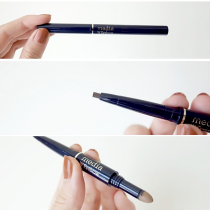 Japan Jiana Bao kanebo flattering point Media double-headed eyebrow pencil eyebrow powder does not stain double-head dual-use two-in-one