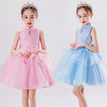 Child costume new princess skirt summer dress girl dress vest Chinese style children's costume