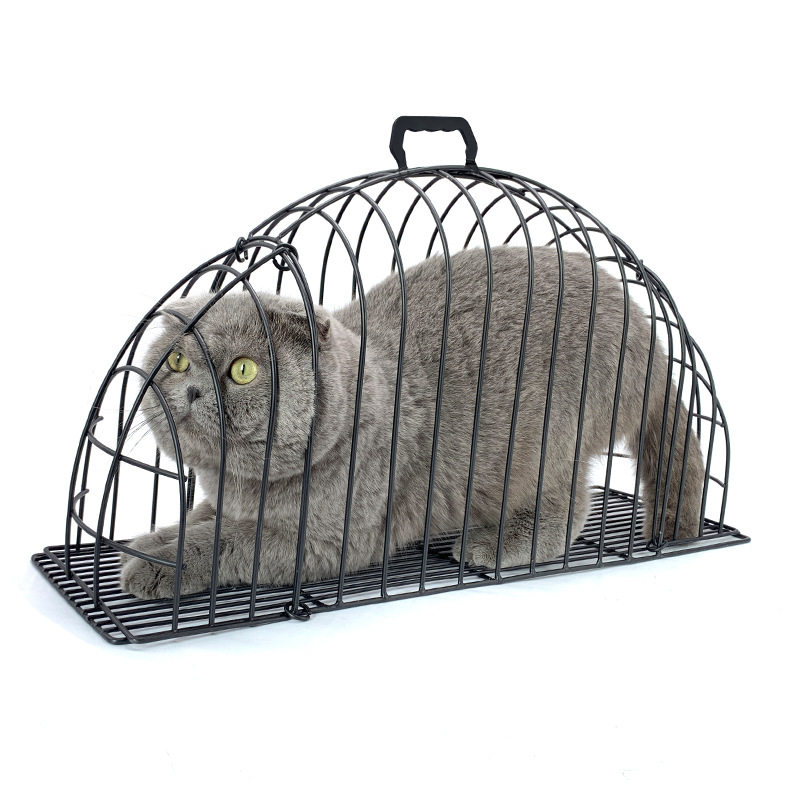 Cat bath cage Pet wash cat cage cat hair cage punch anti-grab bite encrypted enhanced version of pet supplies