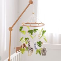 Baby crib bell 3-6 months old baby bedside hanging rattle newborn soothing toy hanging baby coaxing artifact