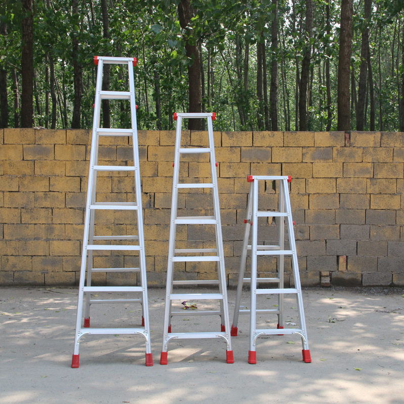 The human ladder folds aluminum alloy ladder 2 m 3 m 4 m 5 m 6 m A ladder for staircase engineering ladder