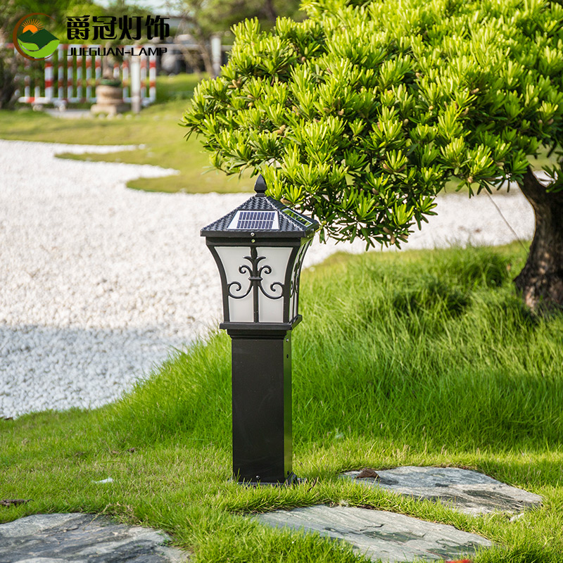 Solar lawn lamp villa plug-in garden lamp garden home outdoor waterproof lamp park street lamp lawn lamp