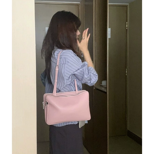 Летняя сумка подмышку, розовая сумка на одно плечо, ремешок для сумки