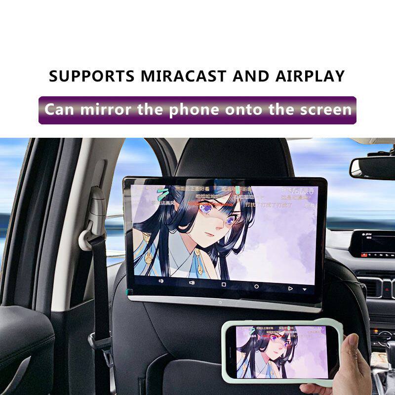 12 5 Inch Android 8 1 Car Headrest Monitor 1920 * 1080 FHD 108