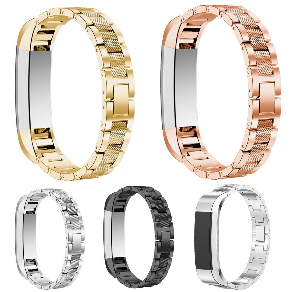 Stainless Steel Watch Bands Wrist Straps For Fitbit Alta