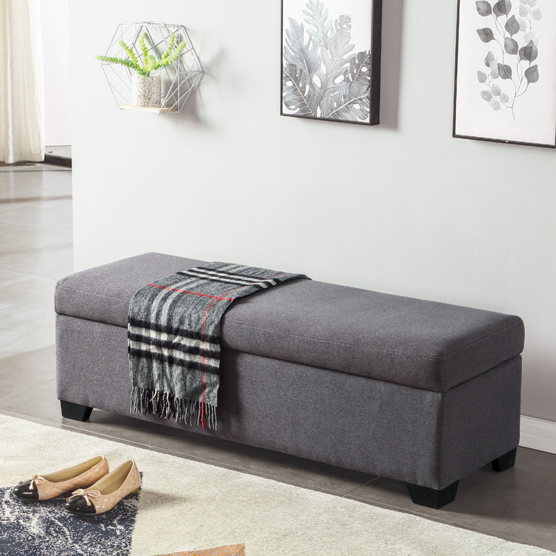 Detachable washcloth RECTANGULAR SMALL SOFA STOOL STORAGE TEST CHANGE SHOES STOOL LONG STOOL GARMENT STORE STRIP CONTAINING BED END