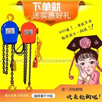 Ring Chain Electric Hoist 220V380V1t2t3t5t10t Home Reverse Chain Hoist Chain Strip Style