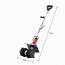 Electric sand-ash mixer mixing earth construction site construction work cement mortar dry and wet double-purpose tile ash diviner