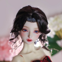 Sweet wine B J D - (click-click planet) BJD doll wig ancient wind wig styling hand hooked styling
